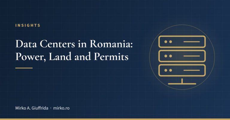 Data Centers in Romania: Power, Land and Permits